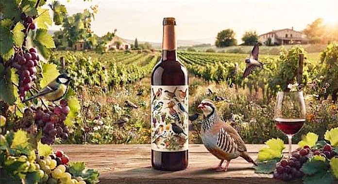 REVISTA ENÓLOGOS – AVE ENTRE VINOS – BIODIVERSIDAD – BOTELLA – JUAN LUIS PAREJO – JOSÉ LUIS OLMO RÍSQUEZ – IES AZUER – MANZANARES – ESTACIÓN ORNITOLÓGICA – SAN CARLOS DEL VALLE –ANILLAMIENTO CIENTÍFICO